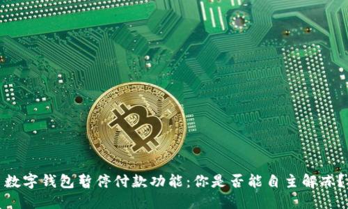 数字钱包暂停付款功能:你是否能自主解冻?