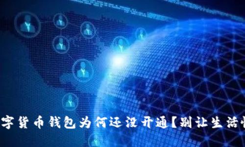 你的数字货币钱包为何还没开通？别让生活慢下来！